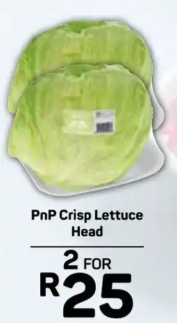Pick n Pay Hypermarket PnP Crisp Lettuce Head offer