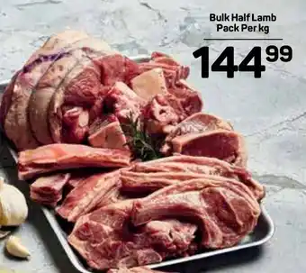 Pick n Pay Hypermarket Bulk Half Lamb Pack offer
