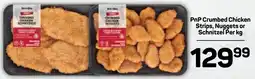 Pick n Pay Hypermarket PnP Crumbed Chicken Strips, Nuggets or Schnitzel offer