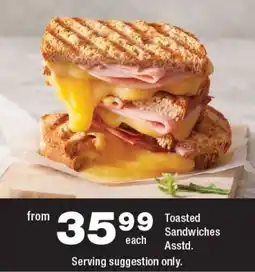 OK urban Toasted Sandwiches Asstd. offer
