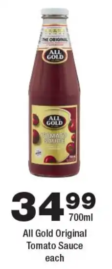 OK urban All Gold Original Tomato Sauce offer