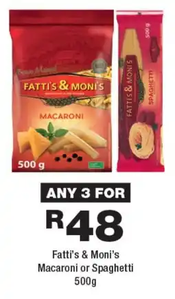 OK urban Fatti's & Moni's Macaroni or Spaghetti offer