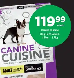 OK urban Canine Cuisine Dog Food Asstd. offer