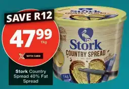 Checkers Stork Country Spread 40% Fat Spread offer