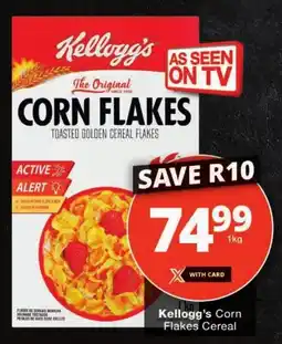 Checkers Kellogg's Corn Flakes Cereal offer