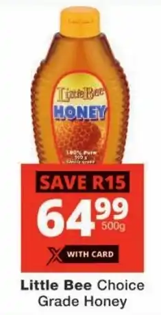 Checkers Little Bee Choice Grade Honey offer