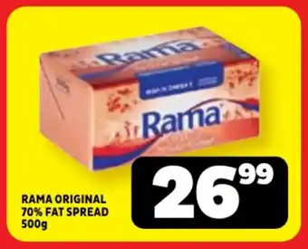 Usave Rama original 70% fat spread offer