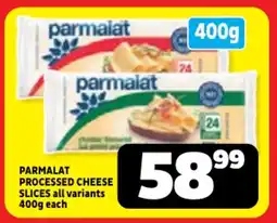 Usave Parmalat processed cheese slices all variants offer