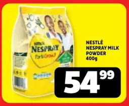 Usave Nestlé nespray milk powder offer