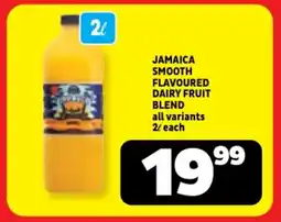 Usave Jamaica smooth flavoured dairy fruit blend offer