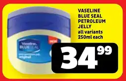 Usave Vaseline blue seal petroleum jelly offer