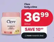 PEP Clere Body Creme-500ml offer