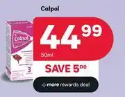 PEP Calpol-50ml offer