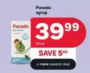 PEP Panado Syrup-50ml offer
