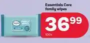 PEP Essentials Care Family Wipes-100's offer