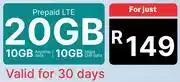 PEP Vodacom Prepaid LTE 20GB offer