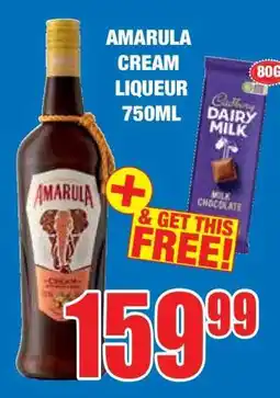 Boxer Amarula Cream Liqueur-750ml offer
