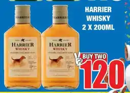 Boxer HARRIER WHISKY 2 X 200ML offer