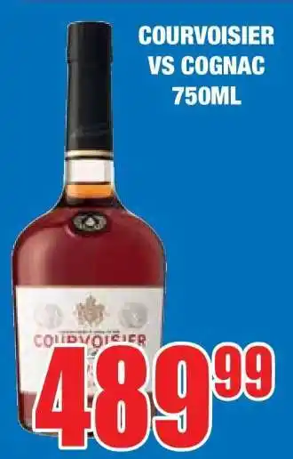 Boxer COURVOISIER VS COGNAC 750ML offer
