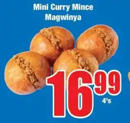 Boxer Mini Curry Mince Magwinya offer