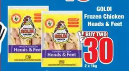 Boxer GOLDI FROZEN CHICKEN HEADS & FEET offer
