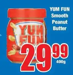 Boxer YUM FUN Smooth Peanut Butter offer