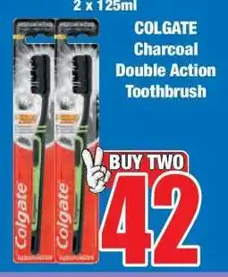 Boxer COLGATE Charcoal Double Action Toothbrush offer