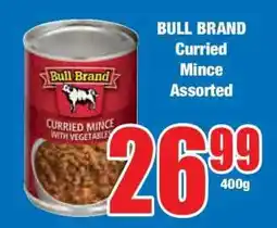 Boxer BULL BRAND Curried Mince Assorted offer