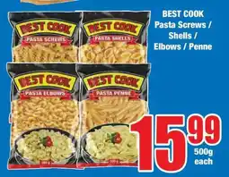 Boxer BEST COOK Pasta Screws / Shells / Elbows / Penne offer