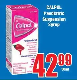 Boxer CALPOL Paediatric Suspension Syrup offer
