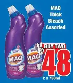 Boxer MAQ Thick Bleach Assorted offer