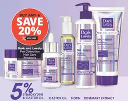 Checkers Dark and Lovely Pro Collection Hair Care Products offer