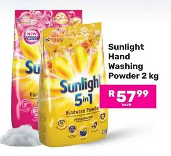 Game Sunlight Hand Washing Powder offer