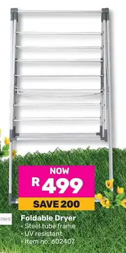 Game Mainstays Foldable Dryer offer