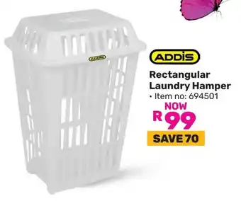 Game ADDIS Rectangular Laundry Hamper offer