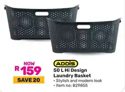 Game ADDIS Hi Design Laundry Basket offer