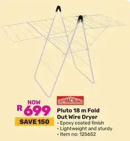 Game Retractaline Pluto Fold Out Wire Dryer offer