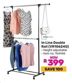 Game Mainstays In Line Double Rail offer