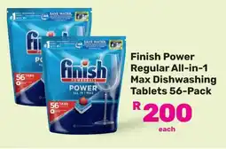 Game Finish Power Regular All-in-1 Max Dishwashing Tablets offer