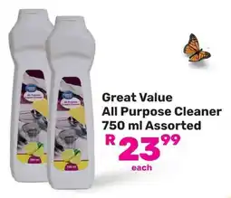 Game Great Value All Purpose Cleaner Assorted offer