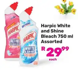 Game Harpic White and Shine Bleach Assorted offer
