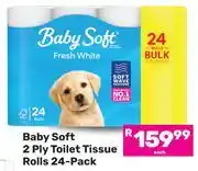 Game Baby Soft 2 Ply Toilet Tissue Rolls-24's Pack offer
