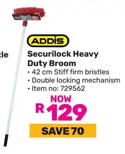 Game Addis Securilock Heavy Duty Broom offer