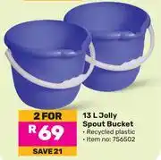 Game 13L Jolly Spout Bucket-For 2 offer