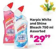 Game Harpic White & Shine Bleach Assorted-750ml Each offer