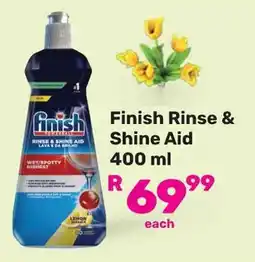 Game Finish Rinse & Shine Aid offer