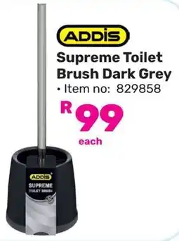 Game AddisSupreme Toilet Brush Dark Grey offer