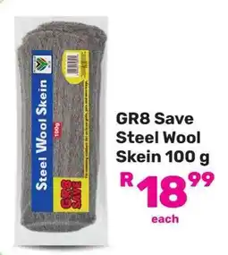 Game GR8 Save Steel Wool Skein offer