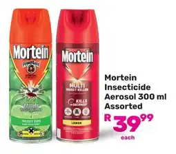 Game Mortein Insecticide Aerosol Assorted offer