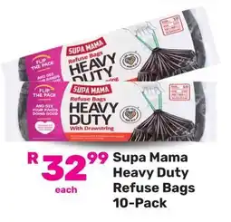 Game Supa Mama Heavy Duty Refuse Bags offer